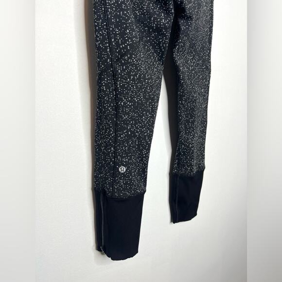 Lululemon Rebel Runner Crop Legging Black Pattern - Picture 4 of 7